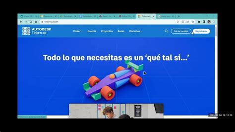 tinkercad en español iniciar sesión.